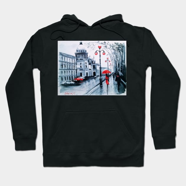 St. Petersburg Hoodie by OLHADARCHUKART